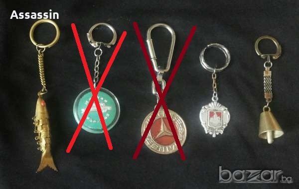 Ключодържатели и значки от Съветския съюз и значки от България , снимка 1