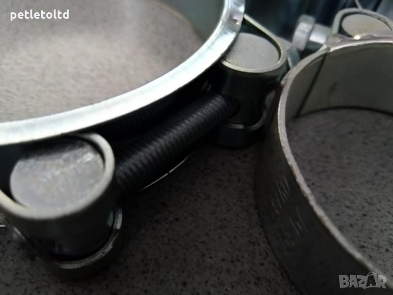 Скоби усилени за водни съединения с болт, снимка 1