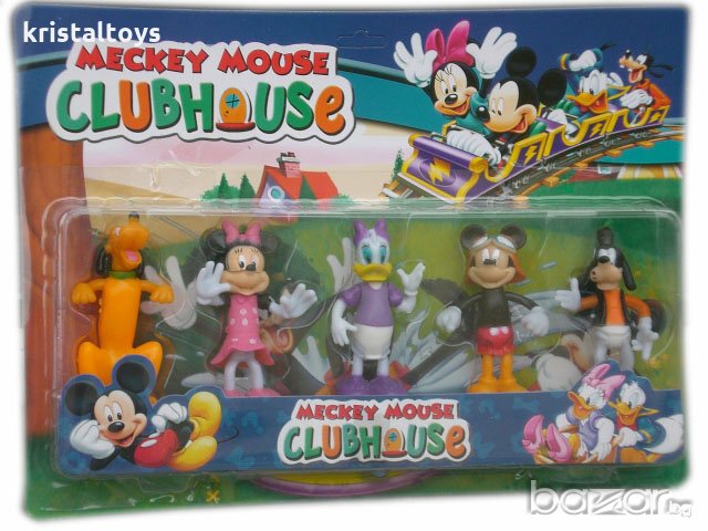 Комплект Мики Маус с 5 фигури, снимка 1