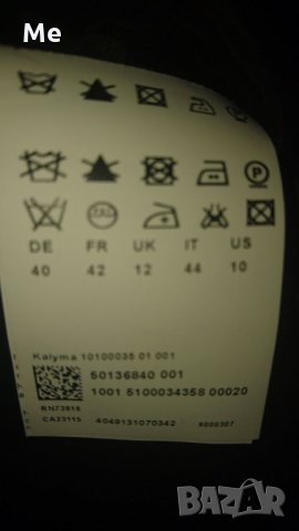 HUGO BOSS Дамска черна рокля  Л 40 НОВА, снимка 4 - Рокли - 23239610