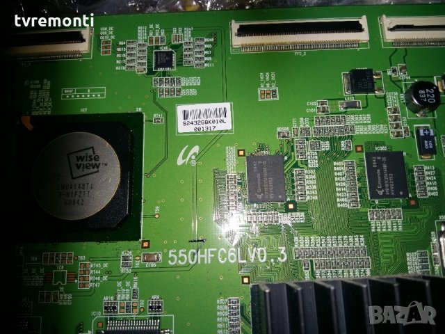 Tcon Board 550HFC6LV0.3 LJ94-02432G Samsung LN55A950D1F, снимка 2 - Части и Платки - 21755165