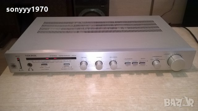 visonik 4003 stereo amplifier with led idicatоrs-внос швеицария, снимка 4 - Ресийвъри, усилватели, смесителни пултове - 22349899