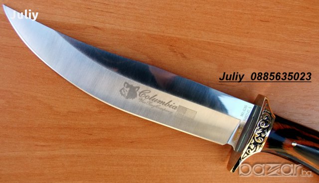 Ловен нож с фиксирано острие COLUMBIA G35, снимка 3 - Ножове - 10454559