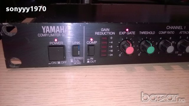 Yamaha gc2020 comp/limiter-made in japan-внос швеицария, снимка 8 - Ресийвъри, усилватели, смесителни пултове - 14019199