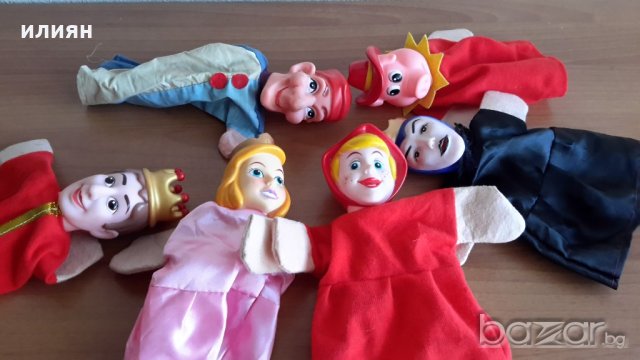 6 броя театрални кукли 40лв за всички във Добро състояние , снимка 6 - Кукли - 19578612