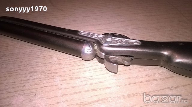 пушка-запалка 40х5см-внос швеицария, снимка 10 - Антикварни и старинни предмети - 18135163