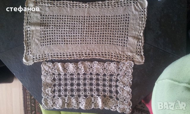 Две дантелени покривки за маса нови и различни, снимка 8 - Покривки за маси - 24769871