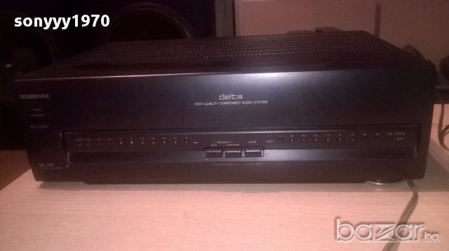 soundwave ma700/power amplifier 500w-внос швеицария, снимка 5 - Ресийвъри, усилватели, смесителни пултове - 16901883