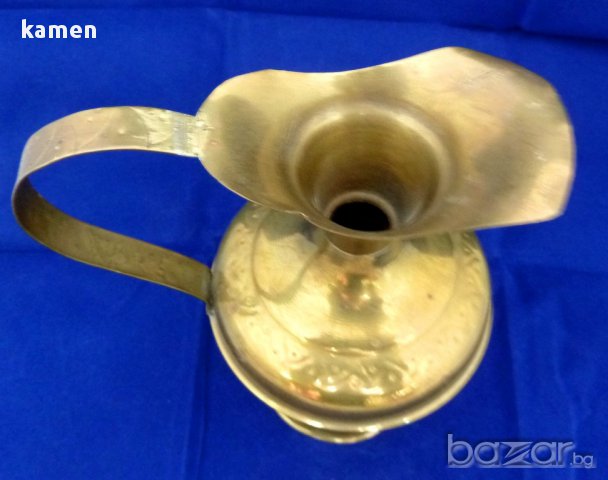 Кана месинг 14,5 см., снимка 4 - Антикварни и старинни предмети - 15068485