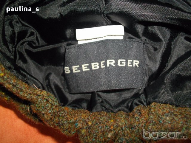 Дамски вълнен каскет "Seeberger" оригинал, снимка 5 - Шапки - 12981671