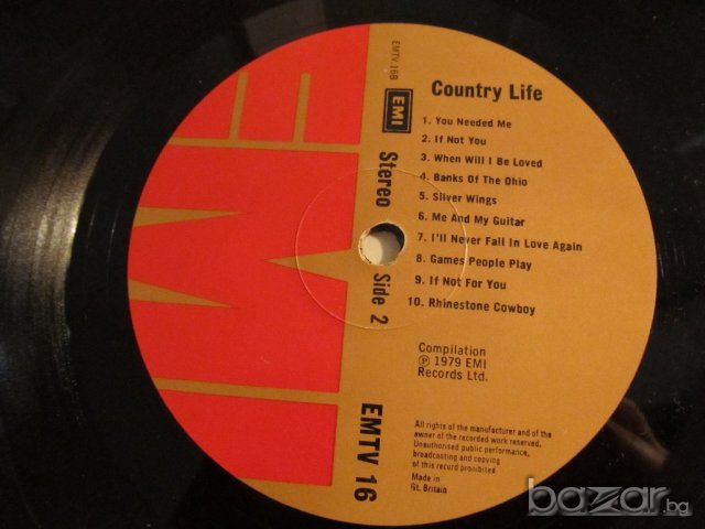 Грамофонна плоча  COUNTRY LIFE -  изд. 1979 год !Произведено и внос от Англия !, снимка 4 - Грамофонни плочи - 19796170