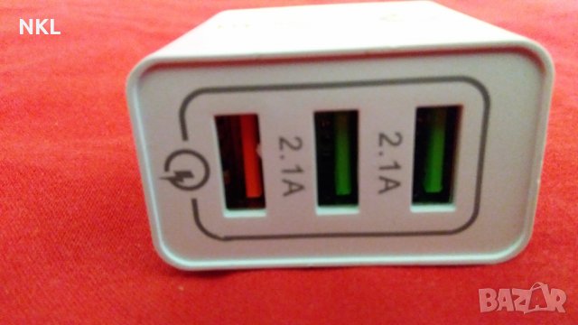 Универсалено зарядно 8 W USB Quick charge 3.0 5V 3A, снимка 3 - Оригинални зарядни - 26006902