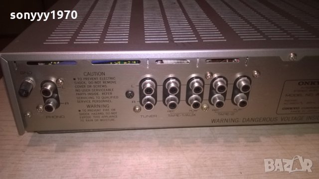 onkyo-made in japan-усилвател за ремонт-внос швеицария, снимка 14 - Ресийвъри, усилватели, смесителни пултове - 26012854