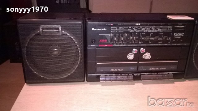 panasonic rx-cw42-ретро колекция-внос швеицария, снимка 5 - Ресийвъри, усилватели, смесителни пултове - 19384997