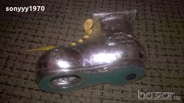 japan-посребрена обувка-ретро колекция-13х11х6см-внос англия, снимка 13 - Антикварни и старинни предмети - 19599685