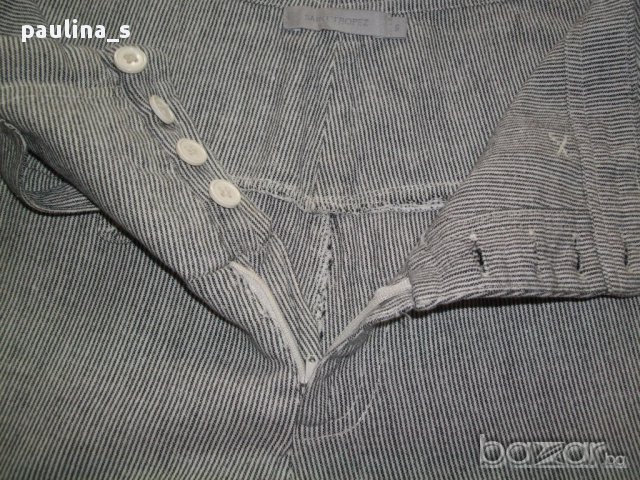 Актуални бермуди с висока талия "Saint Tropez"original brand / широки крачоли , снимка 3 - Къси панталони и бермуди - 10696735