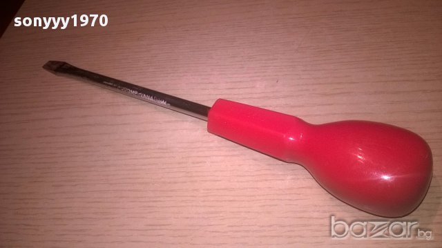 Wickes crome vanadium-яка отвертка-26x5см-внос англия, снимка 8 - Отвертки - 16851676