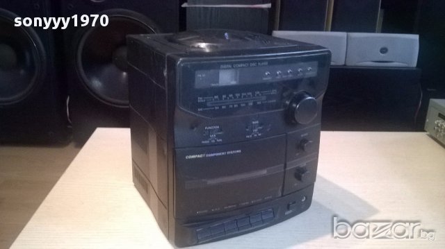 quelle mc-5 stereo cd/tuner/cassette-внос швеицария, снимка 4 - Ресийвъри, усилватели, смесителни пултове - 14785625