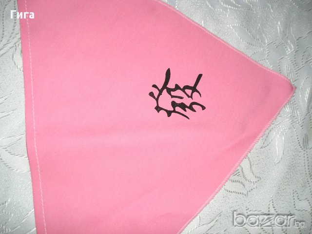 Розова кърпа за глава, снимка 2 - Шапки, шалове и ръкавици - 18177054