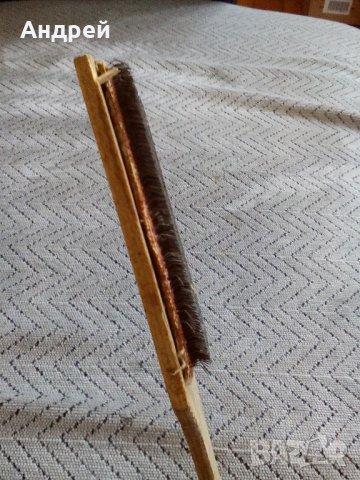 Стара телена четка, снимка 3 - Антикварни и старинни предмети - 22167695