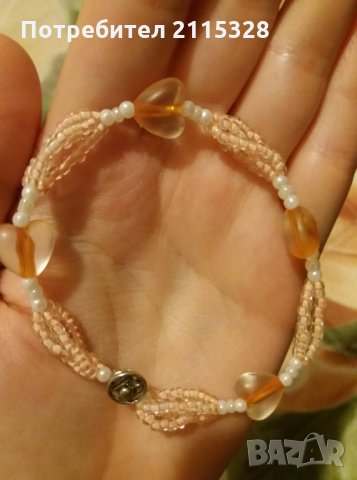 Комплект гердан и гривна, снимка 2 - Бижутерийни комплекти - 25034189