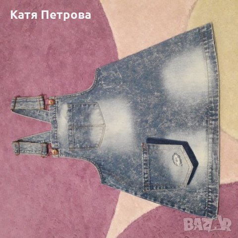 дънков сукман Denim, снимка 2 - Детски рокли и поли - 24988879