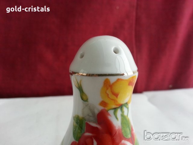 порцеланова солница и салфетник , снимка 4 - Антикварни и старинни предмети - 20740999