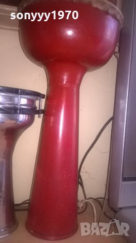 метална червена тарамбука 50см, снимка 8 - Ударни инструменти - 26179966