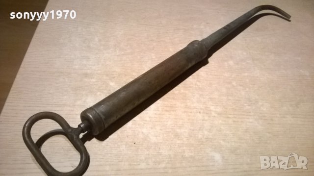 антик-стар голям текламит-96см-70см, снимка 2 - Други инструменти - 23946835