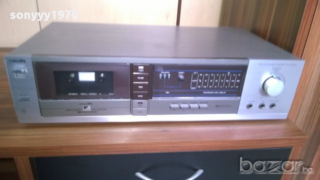 philips f6233/00 stereo cassette deck-made in belgium-внос швеицария, снимка 11 - Плейъри, домашно кино, прожектори - 9009264