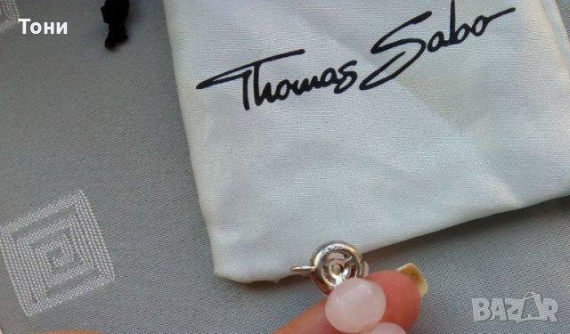 Гривна от розов кварц Thomas Sabo и розова перла Thomas Sabo, снимка 9 - Гривни - 25842512