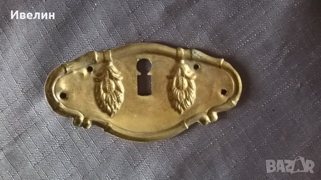 метална апликация арт деко, снимка 2 - Антикварни и старинни предмети - 23983437