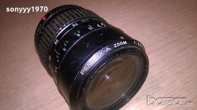 pentax a-zoom-марков обектив-внос англия, снимка 4 - Обективи и филтри - 19631929