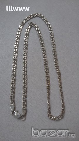 Сребърен ланец 925, снимка 4 - Колиета, медальони, синджири - 11625993