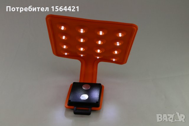 гъвкава работна Led лампа с магнити, 16 светодиода, 3 степени, Германия, снимка 4 - Лед осветление - 24609758