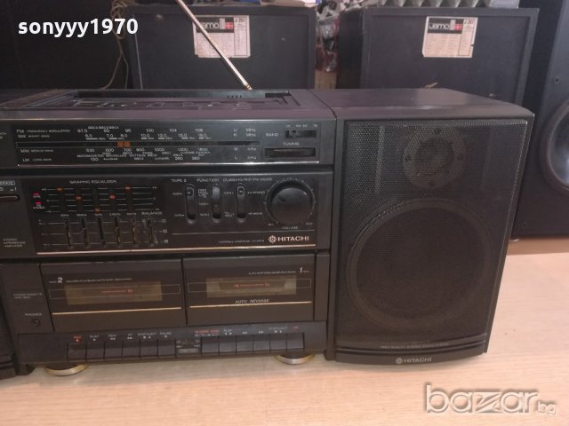 hitachi ms-w560s made in singapore-внос швеицария, снимка 7 - Ресийвъри, усилватели, смесителни пултове - 21069036