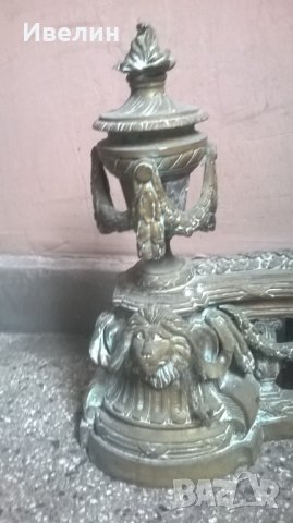 барокова декорация за пред камина, снимка 3 - Антикварни и старинни предмети - 24722787