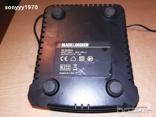 black & decker lithium power-charger+battery-внос швеицария, снимка 12 - Други инструменти - 21444555