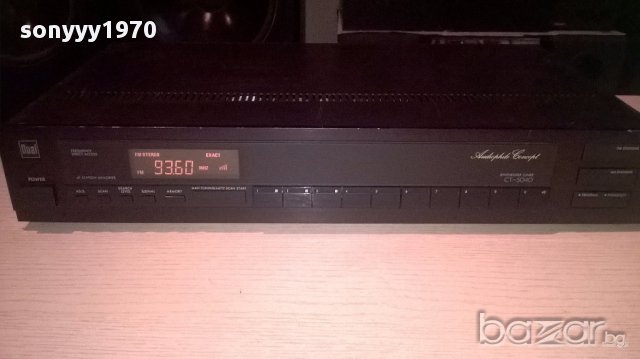 Dual ct5040-tuner audiophile concept-germany-внос швеицария, снимка 3 - Ресийвъри, усилватели, смесителни пултове - 13517787