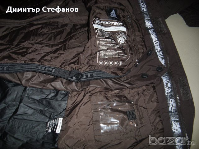 Protest Дамско яке за ски или сноуборд.С-ма Geotech 5.0.Като ново за ръст 164.L, снимка 11 - Зимни спортове - 13193011