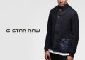 G-star Raw Avihu Shawl Cardigans Knit Mazarine Blue Мъжка Жилетка Яке Sz L/XL, снимка 11