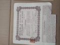 Продавам две акции : 100 лева 1930 година, снимка 3