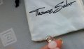 Гривна от розов кварц Thomas Sabo и розова перла Thomas Sabo, снимка 9