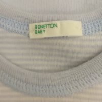 Бебешки сет BENETTON , снимка 2 - Бебешки блузки - 25955500