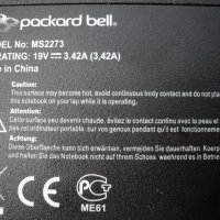 Packard Bell EasyNote TJ65/MS2273, снимка 5 - Части за лаптопи - 25729306