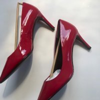 Стилни дамски обувки на нисък ток, снимка 3 - Дамски обувки на ток - 24238003