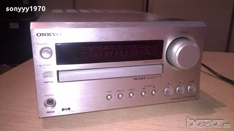 🛑Onkyo cr-435ukd cd/dab receiver-внос англия, снимка 1