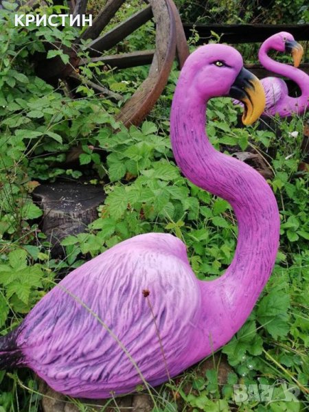КРАСИВО КЕРАМИЧНО ФЛАМИНГО, снимка 1