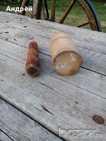 Старо дървено хаванче, снимка 4 - Антикварни и старинни предмети - 16677098
