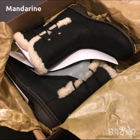 ПРОМО 🍊 UGG AUSTRALIA № 35/36 🍊 Дамски водоустойчиви зимни боти от ест. кожа нови с кутия, снимка 8 - Дамски боти - 23695386